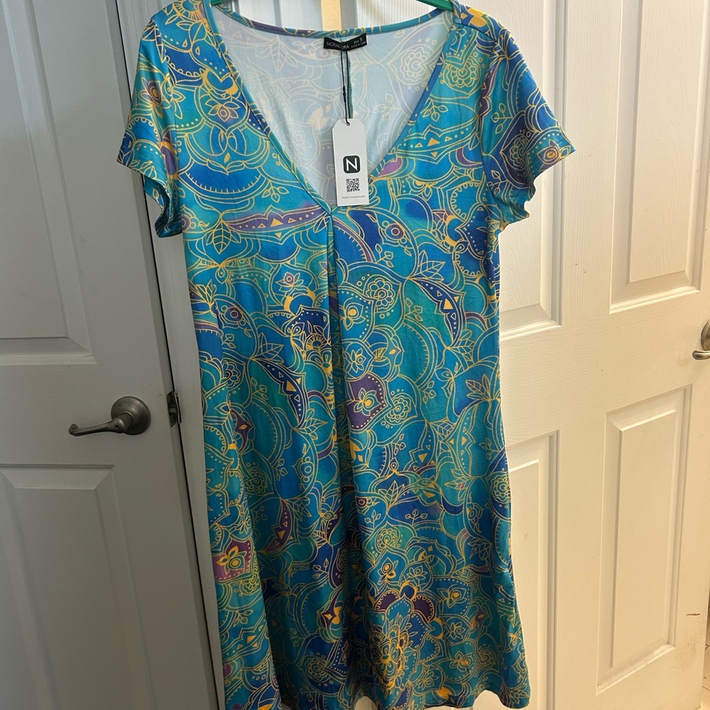 Noracora Colorful Paisley Dress